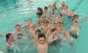 Picture of Swimathon event in 2013 picture c/o County Press